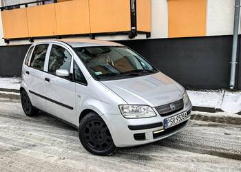 Fiat Idea 2006 silnik 1.4 GAZ Klima WSPOMAGANIE +CITY 5 DRZWI 179 TYS