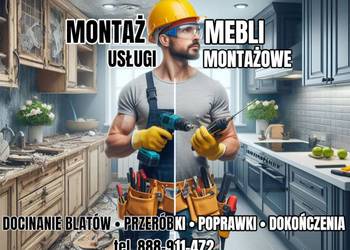 Montaż — Skręcanie — Składanie mebli kuchennych — podłączenia AGD