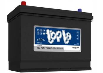 Akumulator Topla Top JIS 75Ah 740A L+ TT75JX