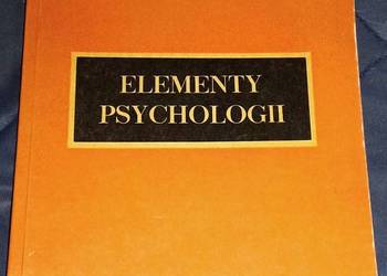 Elementy psychologii . Tadeusz Nowacki