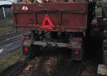 Sprzedam drewno sosna opałowe 1200zł za przyczepę widoczną na zdjęciach