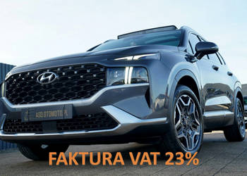 Hyundai Santa Fe FUL LED panorama skóra kamery wentylacja parktronik 4x4 T…