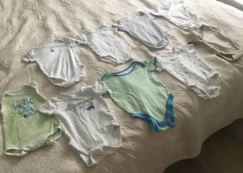 Body niemowlęce, 63 sztuki od 0 do 3 -5 m-cy