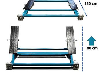 Podnośnik Samochodowy do Warsztatu do 3 Ton Regulowany Mobilny