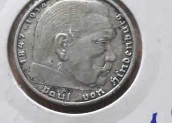 2 Marki Paul von Hindenburg 1937 r.-men A-nr 2-J.