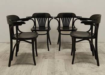 krzeslo z podłokietnikiem Fameg B-165 gięty buk model Thonet  kawiarniane