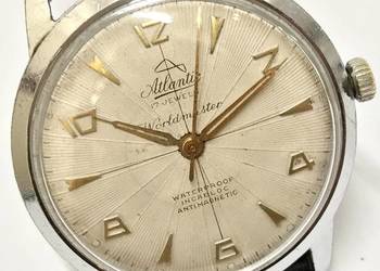 ATLANTIC WorldMaster Artiflex 685 17 Jewels Zegarek męski MECHANICZNY retro