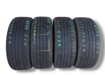 OPONY CAŁOROCZNE 4 SZT 215/55/R17 ZEETEX HP4000 4S VFM DOT 4419 5x6mm