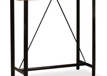 vidaXL Stolik barowy z litego drewna odzyskanego, 120 x 60 x 107 cm(SKU:245