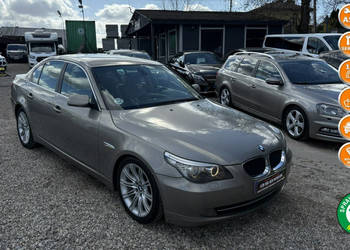 BMW 520 2.0d 177KM Lift Automat skóry bi xenon. Navi serwis bezwypadkowy g…