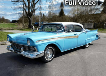 Ford Fairlane Ford Fairlane 500 – 1957 – V8 Thunderbird – Continental Kit …