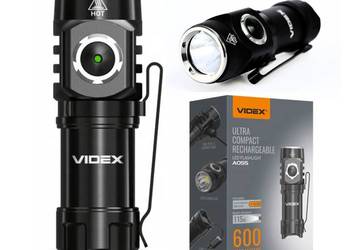 WODOSZCZELNA LATARKA TAKTYCZNA LED ŁADOWALNA 600 lm 10 W 570
