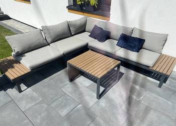 Narożnik do ogrodu PASADENA Dark Grey