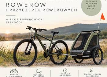 Wynajem rowerów i przyczepek rowerowych