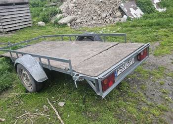 Przyczepa platforma quad dmc 400kg, 300x125