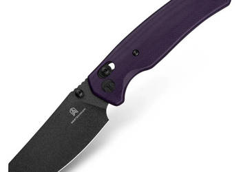 Nóż składany Bestechman Cicada's Wing Purple G10, Black 10Cr15MoV (BMK06B)