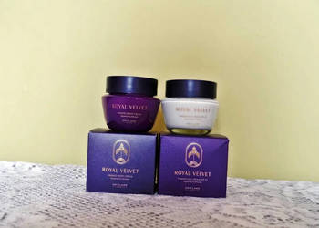 Krem na dzień + krem na noc Royal Velvet zestaw Oriflame 2 X 50 ml.