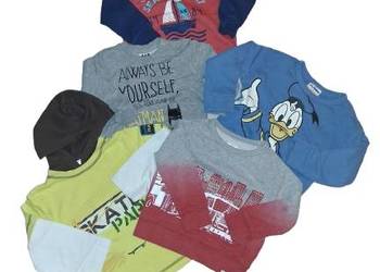 Bluzki z długim rękawem dla chłopca, rozmiar 98