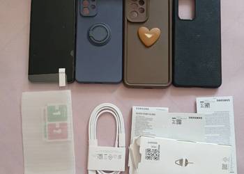 Samsung a53 5G 6GB RAM 128GB PAMIECI MEGA DUŻY ZESTAW OBUDOWY SZKŁO GRATISY