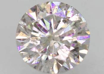 Diament Brylant 0.56ct pod Pierscionek Zaręczynowy Kolczyki Certyfikat