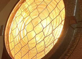 Stara lampa teatralna z okresu PRL Vintage loft