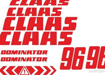 naklejki claas dominator 96