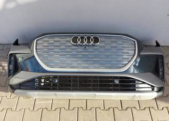 Audi Q4 E-TRON 89A 89E ZDERZAK PRZÓD PRZEDNI KOMPLETNY szary LZ7F
