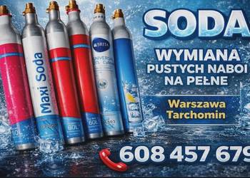 Wymiana Cylindry CO2 do saturatorów. W-wa Tarchomin.