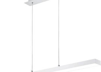 Duża Lampa Wisząca LED metal 18 W Biały Mat