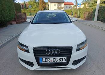 Audi A4 2.0 TDI Biała perła manual sprowadzona książka serwisowa