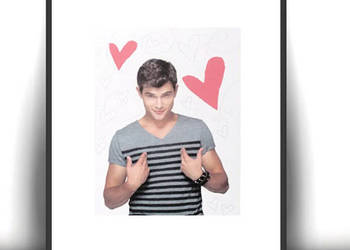 Diego plakat z serialu Violetta, przystojniak plakat A4, Violetta plakat