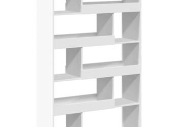 Regał biały 100x33x1565 cm materiał drewnopochodny WM-3309339