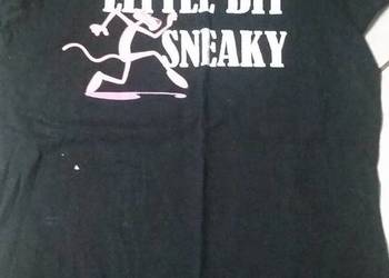 koszulka, bluzeczka, nadruk pink panther