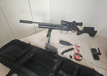 Wiatrówka Walther Rotex RM8 bogaty zestaw 4.5mm