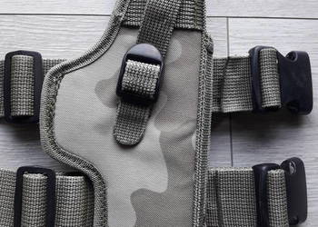 Kabura udowa wzór pustynny do pistoletu wist 94 glock 9mm