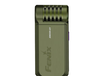 Latarka LED Fenix SW05R-UV zielona