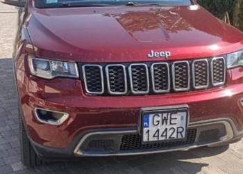 Jeep Grand Cherooke WK 2 2017 rok WK2  81223 km