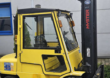 HYSTER H3.20XML 2000r., 3.2 T, diesel, kabina, przesuw boczny, UDT.
