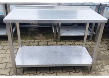 Stół Gastronomiczny z Półką - 120/60/85 cm - S 1336.O