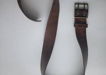 Pasek skórzany z PRL