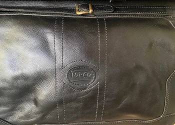 Torba w stylu angielskich lat 20-stych XX wieku, skóra