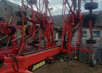 Zgrabiarka dwugwiazdowa kuhn 8121. Pottinger 650