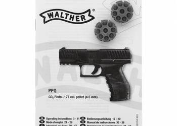 Pistolet wiatrówka Walther PPQ 4,5 mm CO2