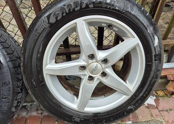 216/60 R17 Piękne Aluminiowe felgi komplet do Qasqai Caliber Juke Duster