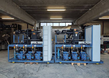 Zespół sprężarkowy zespół sprężarek BOCK 3xHGX4/310-4 CO2