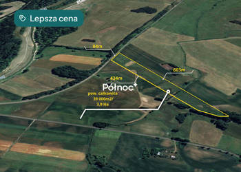 Ziemia rolna o pow. 3,9 Ha w gminie Terespol