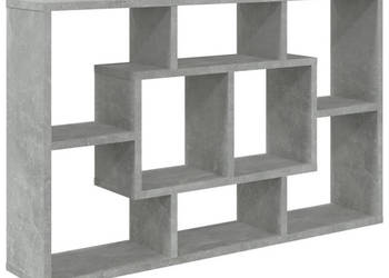 Półka ścienna betonowa szarość 85x16x525 cm WM-801422