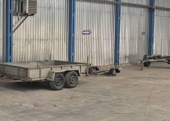 Przyczepy lekkie: SPOMASZ KM200, SAM, CAR&JET C75, CENA ZA 3 SZT.