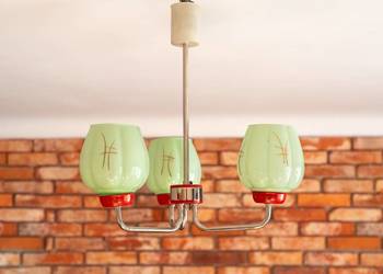 Żyrandol lata 70 New Look Pop-Art Mid-Century Vintage PRL