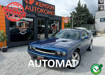 Dodge Challenger Skórzana tapicerka, Podgrzewane fotele, Zadbany, Zarejest…